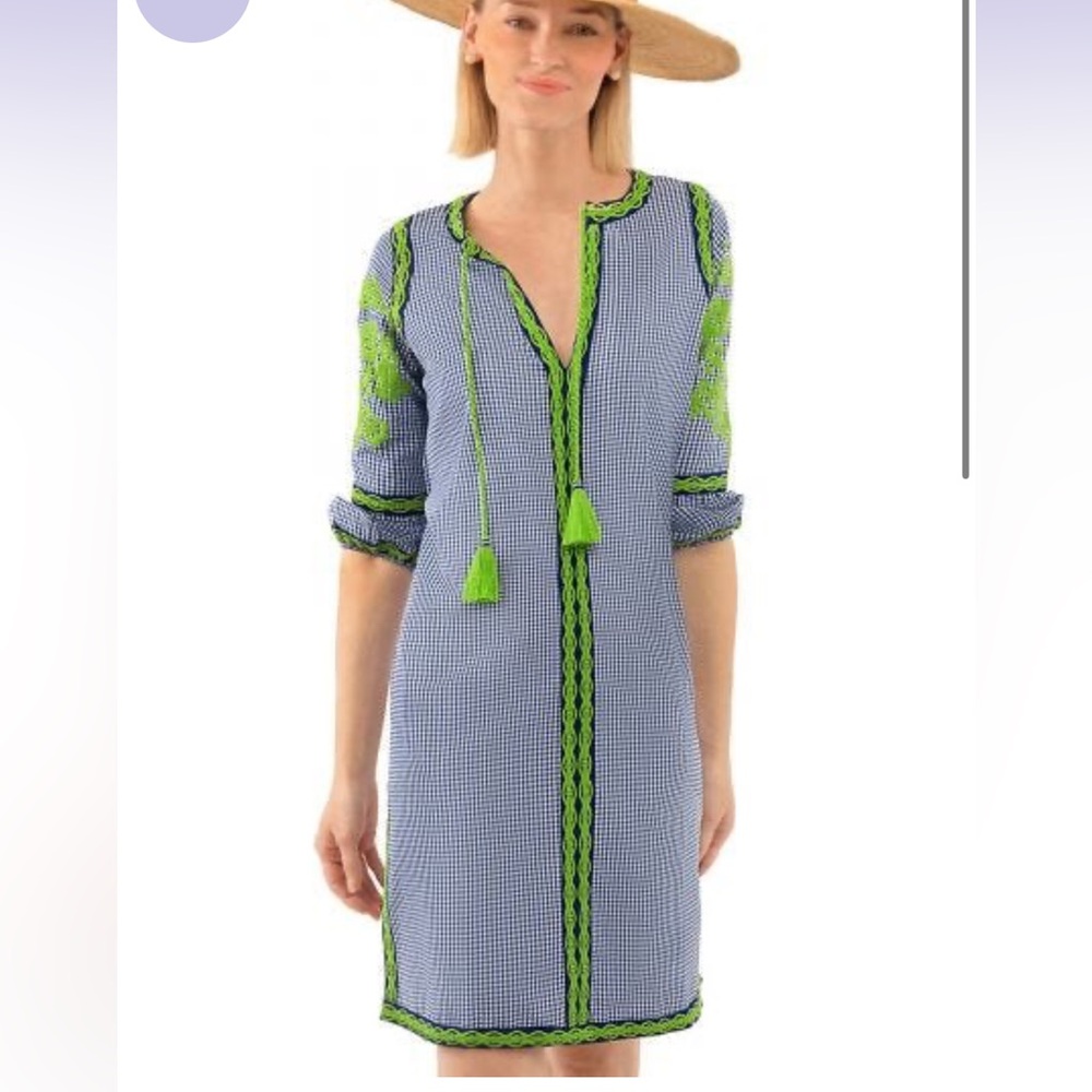 NWT! Gretchen Scott Gingham Dress - Size S